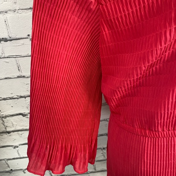 Lane Bryant Pink Cold Shoulder Boho Top size 20 - Picture 12 of 13